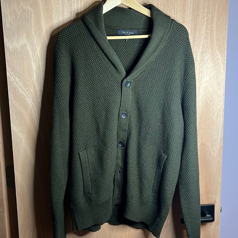 rag & bone Cardiff shawl cardigan